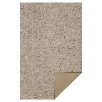 Mohawk Home Non Slip Rug Pad 4' 11" x 7' 6"- 1/4" Thick Felt + Latex Rubber Gripper - Dual Surface Cushion for Hardwood, Carpet, Tile Floors, Made in USA - size: 4'11" x 7'6" (Rectangular), style: 1/4 Inch Dual Surface Rug Pad