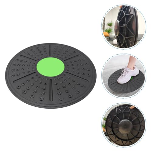 KALLORY Balance Board for Equilibrium Training and Yoga, Green Non-slip Balance Exercise Tool Stability Pedal for Indoor Fitness and Therapy