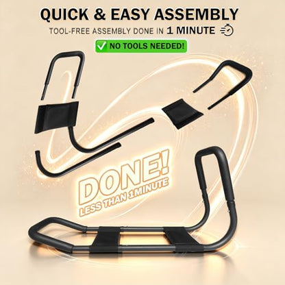 Hamstring Stretcher for Knee Extension, Adjustable Leg Stretcher for Flexibility, Calf, Hip & Lower Back Stretching Equipment, Knee Stretcher for Mobility, Yoga, Physical Therapy & ACL Recovery