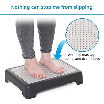 Wefaner Outdoor Step Stool for Adults Mobility Step - size: small size
