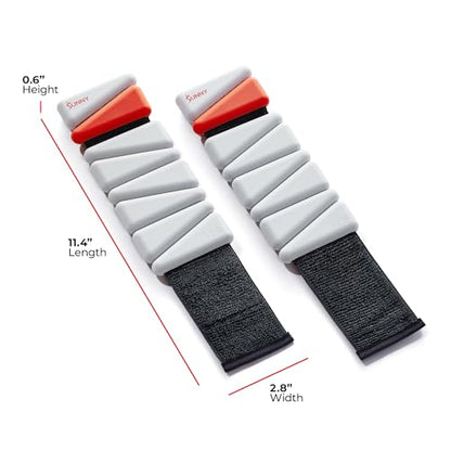 Sunny Health & Fitness Ankle Weights for Women & Men – Adjustable Wrist, Arm & Leg Weights in 1-2 lb Pairs | Ideal for Walking, Pilates, Yoga, Cardio & Strength Training - style: 1 LB