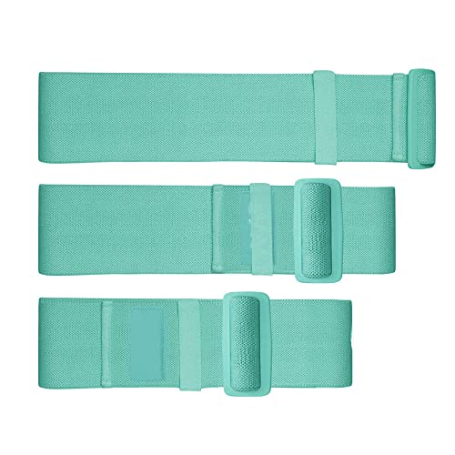 3PCS Adjustable Length Bands Resistance Bands Set Exercise Bands for Legs HIPS and Glutes Non Slip Exercise Loop Bands Suit for Everyone