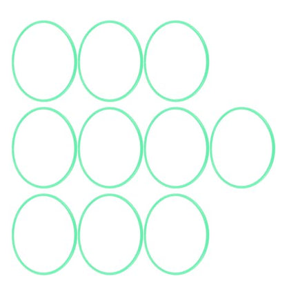 Dioche Agility Rings Speed 10 Pcs Agility Speed Rings 13.78in Balance Coordination Training Hoops for Kids - Safe, Creative, and Engaging Sensory Exercise Tool