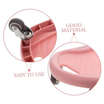 Kisangel Ab Roller with Knee Pad Wheel Abdominal Exercise Equipment for Core Strengthening Quiet Operation for Home Use Enhanced Stability for Beginners Advanced Users