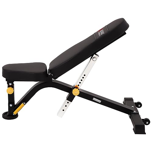 Adjustable Utility Bench Your Home Gym Smith Machine Accessory Flat Incline Military Press Decline Abdominal Light Commercial Equipment 4006