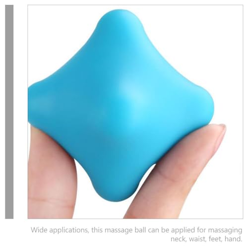 FOMIYES Massage Ball 2pcs Massage Ball for Exercise Neck Fitness Feet Silicone Feet