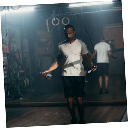 Electronic Counting Jump Rope for Fitness and Weight Loss Steel Wire Sturdy Skipping Rope with Digital Counter for Outdoor Exercise