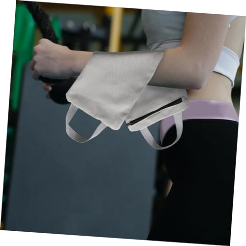 Workout Sandbag with Handles for Fitness Training Versatile Weight Bag for Strength Cardio and Functional Workouts Canvas Design for Home Gym Use
