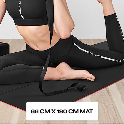 Peloton Reversible Workout Mat | 71” x 26” with 5 mm Thickness, Premium Heavy-Duty Floor & Yoga Mat, Tear & Scratch Resistant