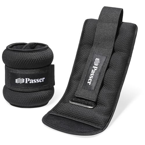 Ankle Weights for Women Men (1/2/3/4/6/8/10 lbs Pair), Wrist Weights Set Arm Leg Weights Weighted Hand Weight Wristbands for Yoga, Pilates, Running, Aerobics, Physical Therapy, Gym Fitness Workout - size: 8 lb Pair (4 lb Each)