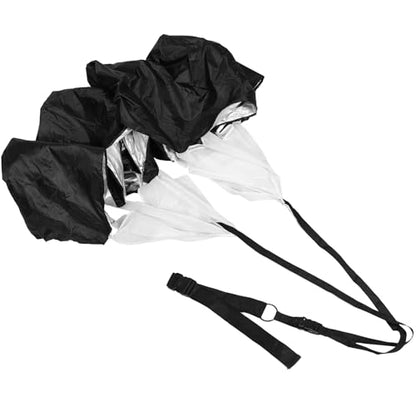 Totority Running Resistance Parachute for Speed Training, Oxford Cloth Sprinting Chute with Adjustable Waist Belt, Portable Soccer Training Equipment for Youth and Adults