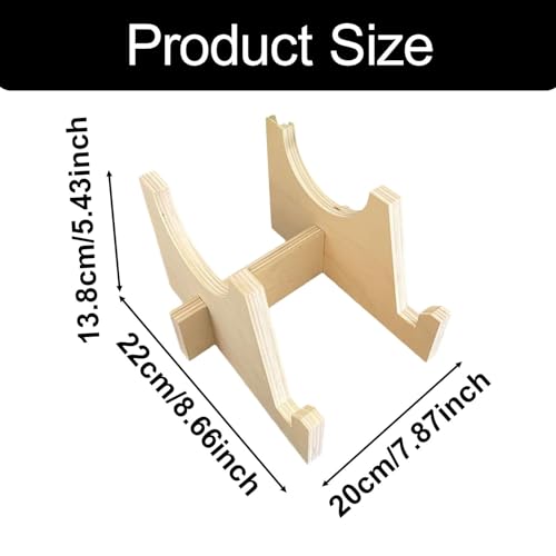 Colaxi Balance Board Storage Rack Roller Board Storage Stand Wooden Equipment Organization for Office, Home, Gym, Exercise