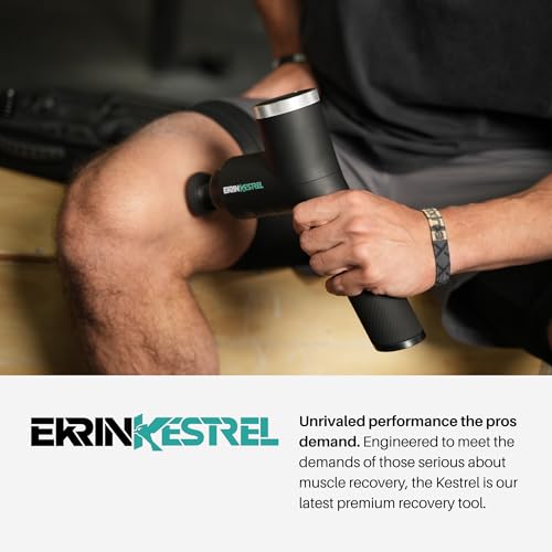 Kestrel Massage Gun: Enhanced Precision & Comfort for Superior Muscle Recovery & Wellness | Relieve Sore Muscles and Stiffness
