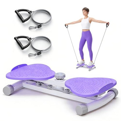 DUMOS Waist Twister Machine Exercise, Ab Twister Board, 300 lbs Capacity, Noiseless Fitness Tool for Core & Belly Fat Workout, Anti-Slip Home Gym Equipment