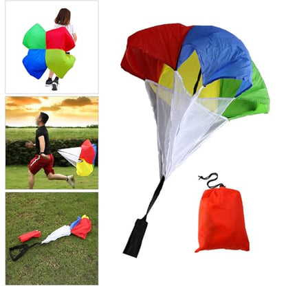 Running Speed Parachutes Speed Resistance Parachutes with Strap, Speed Drill Training Parachutes