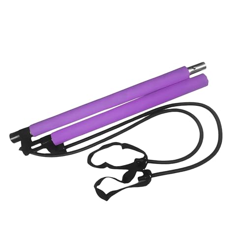 Pilates Bar Kit with Resistance Bands - Multifunctional Pilates Equipment for Women & Men Home Gym Pilates Yoga
