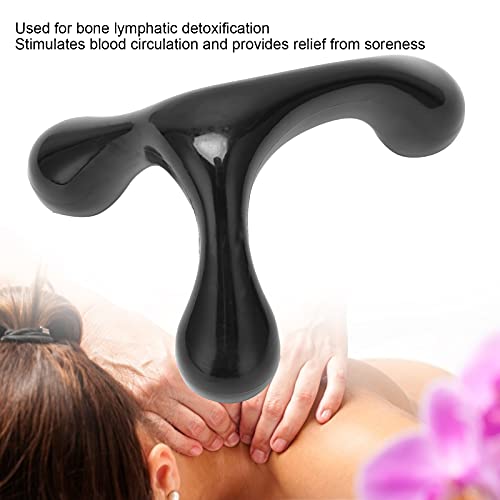 Deep Tissue Massage Tool, Portable 4-Legged Palm Fit Massager for Whole Body Relief from Soreness and Stress, Provides Powerful Lymphatic detoxification and Fat Dispersion