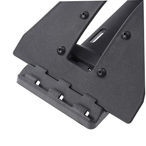 Beavorty 2Pcs Back Support Stretcher for Lumbar Spine Relief Portable Device for Stretching and Flexibility Black Waist Relaxation Mat for Relief