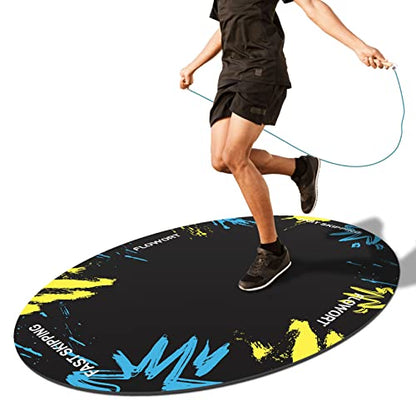 48"x36" (5mm) Jump Rope Mat - color: Blue