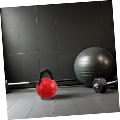 Abaodam Weighted Fitness Punching Bag Water Fill Sandbag 30x30cm Red for Strength Training Home Gym Workout Equipment