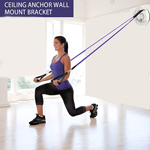 Eye Ceiling Hook Swing Hangers 700LB Capacity for Punching Bags Hanging Chair Hammocks Swing Trapeze Yoga (90mm Diameter)