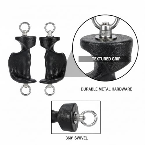 Push Up Handles Pair, PP Plastic Push-up Stands with Textured Grip for Home Gym Strength Training (1 Pair) - size: 9.84 x 3.74 x 1.97 in