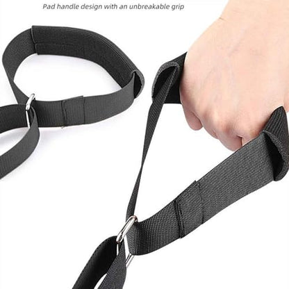 Stretching Strap - Leg Stretcher Strap | Stretch Straps for Physical theraapy | Adjustable Stretch Band | Non-Elastic Yoga Strap | Pull Up Assist Bands | Padded Exercise Straps for Physical theraapy,