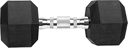 Hex Dumbbells Rubber Coated Cast Iron Hex Black Dumbbell Free Weights for Exercises - style: 150LB Hex Dumbbell Set with Rack
