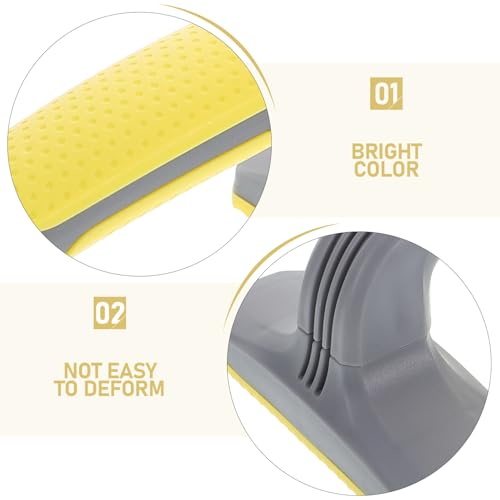 Sosoport Push up Rack Handle Fitness Equipment Pushups Board Board Home Gym Equipment at Home Handstand Bars - color: Yellow