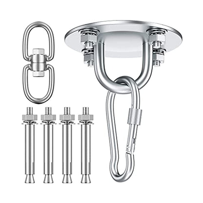 Heavy Duty Hammock Hanging Plates Staple Hook,Ceiling Wall Mount Anchor Hooks Hanger for Swing Chair Suspension