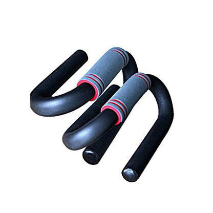 S Shape Push-up Stand Aluminium Alloy Home Fitness Chest Training Equipment