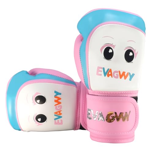 Kids Boxing Gloves for Boys & Girls, Youth Training Sparring Gloves for 3-15 Years, Toddler Punching Bag Gloves for Kickboxing, Muay Thai, MMA, Karate (4oz, 6oz)