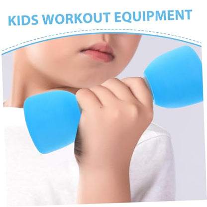 KESYOO 1Pair Exercise Dumbbells Set Soft Weight for Indoor Fitness and Hand Weights for Boys for Gymnastics and Coordination Training