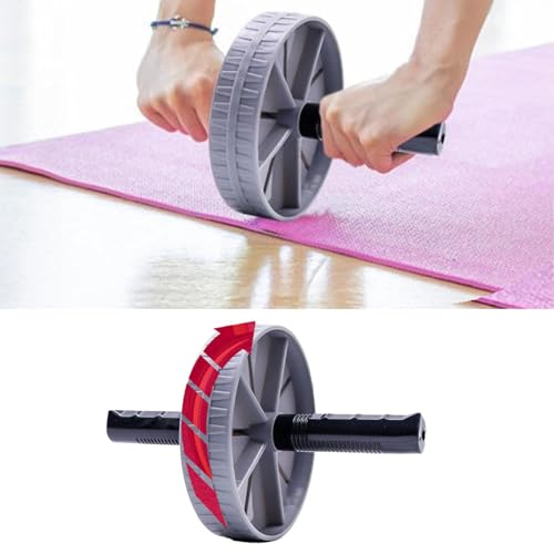 AB Roller Wheel - Ab Roller for Abdominal Workout and Core Strength Training, Portable Ab Wheel Roller Exercise for Men Women Fitness Lover, No Noise Ab Wheels for Home Gym &Travel