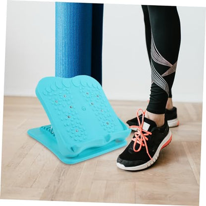 Abaodam Folding Pedal Stretch Board for Rehabilitation Portable Rib Board with Magnetic Acupoint Massage Durable Fitness Equipment for Home Use for Mobility