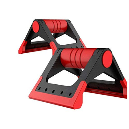 Non-Slip Foldable Pushup Handles Bar Stands with Padded, Great for Push-up Workout