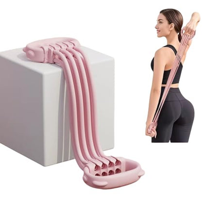 Resistance Bands with Handles for Women & Men - color: Pink
