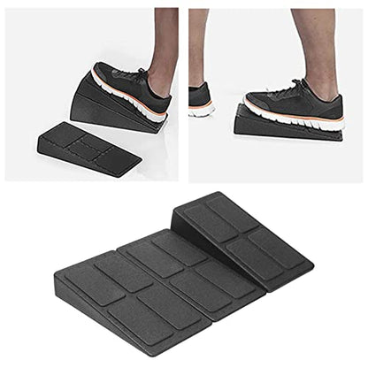 3PCS Squat Wedge Block, Adjustable EPP Slant Incline Board Stackable Calf Stretcher Yoga Wedge for Home Gym Office Squat Ankle Mobility Exercise