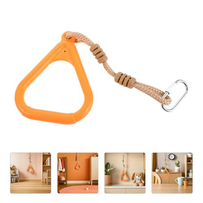 BESTonZON Gymnastics Rings with Straps, Non-Slip Adjustable Workout Rings for Indoor and Outdoor Fitness, ’s Bodyweight Exercise Play Set Attachment