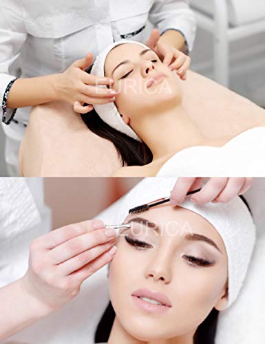 Spa Headband Sweat Towel Wrap Non-Slip Stretchable Washable for Face Wash, Facial Treatment, Sports (White 5pcs)