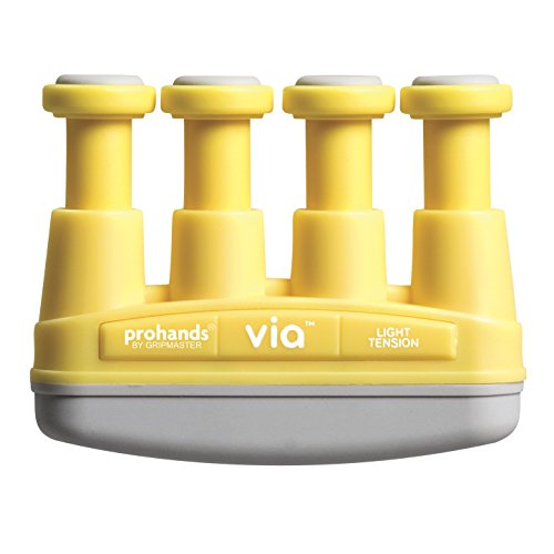 Prohands VIA Hand Exerciser, Finger Exerciser (Hand Grip Strengthener), Spring-Loaded, Finger-Piston System, Isolate and Exercise Each Finger