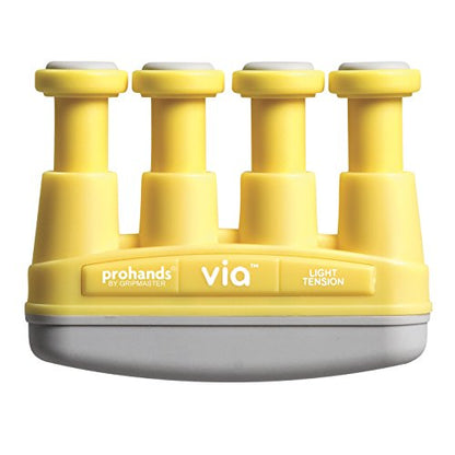 Prohands VIA Hand Exerciser, Finger Exerciser (Hand Grip Strengthener), Spring-Loaded, Finger-Piston System, Isolate and Exercise Each Finger