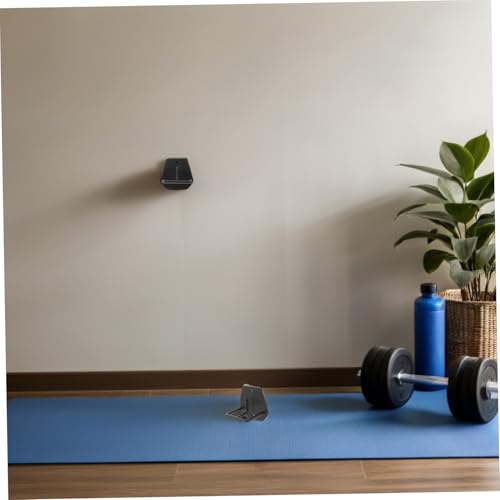 Toddmomy 3pcs Heavy Duty Resistance Band Anchor Wall Mounts Adjustable Exercise Strap Fixing Hooks for Home Gym Pilates Strength Training and Suspension Workouts