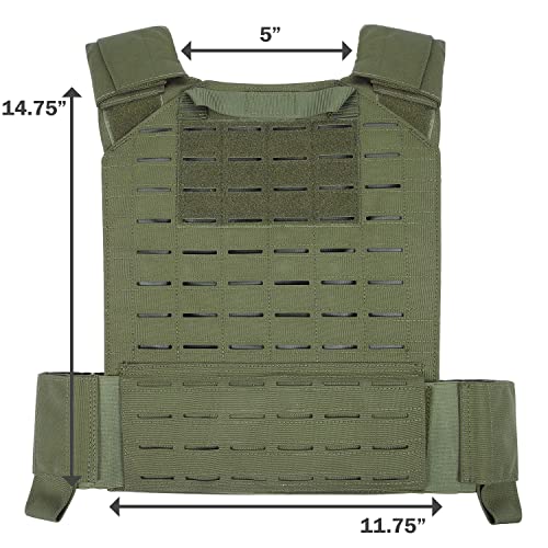 EVERLIT Adjustable Weighted Vest 14 Lbs/ 20 Lbs, Weight Included, for Body Weight Training Fitness Workout Running for Men Women