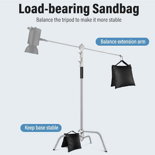 8 Packs Sandbags Weight Bags for Photo Studio, Heavy Duty Saddlebag for Canopy, Umbrella Base, Backdrop Stand, Photo Tripod, Picnic Table,Fishing Chair