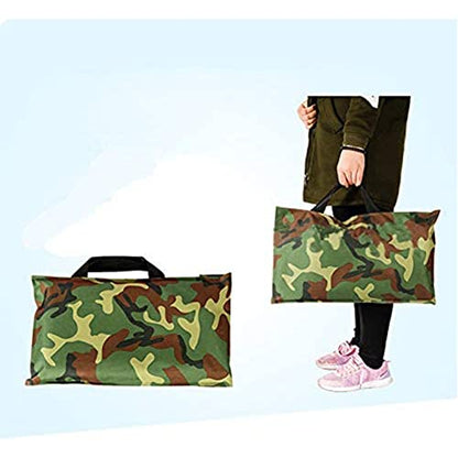 Oxford Foldable Canvas Stretcher, 12 Handles Hospital Patient Lifter Transfer Board for Hospital,Clinic, Home,Sports venues,Ambulance