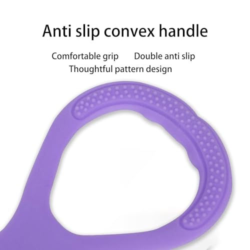 Figure 8 Fitness Resistance Bands, Elastic Bands with Handles for Working Out,Arm|Back|Shoulder Training Elastic Ropes,Exercise Equipment for Physical Therapy Stretching Yoga Pilates - color: Purple