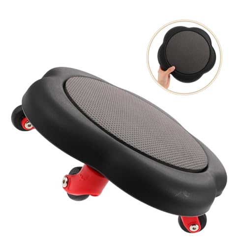 Abaodam Dual-sided Ab Wheel Roller Core Sliders Flower Discs Abdominal Exercise Equipment for Home Workout