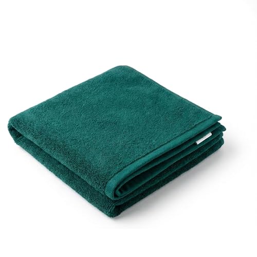 Dalisa Bench Hood Gym Towel – 100% Turkish Cotton – Non-Slip Hooded Design for Weight Benches – 450 GSM – 19.7" x 51.2" – Ultra-Absorbent, Quick-Dry Workout Towel – Made in Türkiye – Dark Green - color: Dark Green