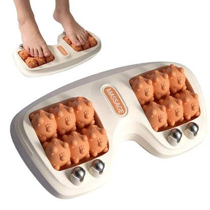 Foot Massager Roller,Foot Massage Roller,Foot Roller Massager Plantar Fasciitis For Pain Relief, Stress Relief And Improved Circulation, Portable Reflexology Tool For Home And Office Use(orange)
